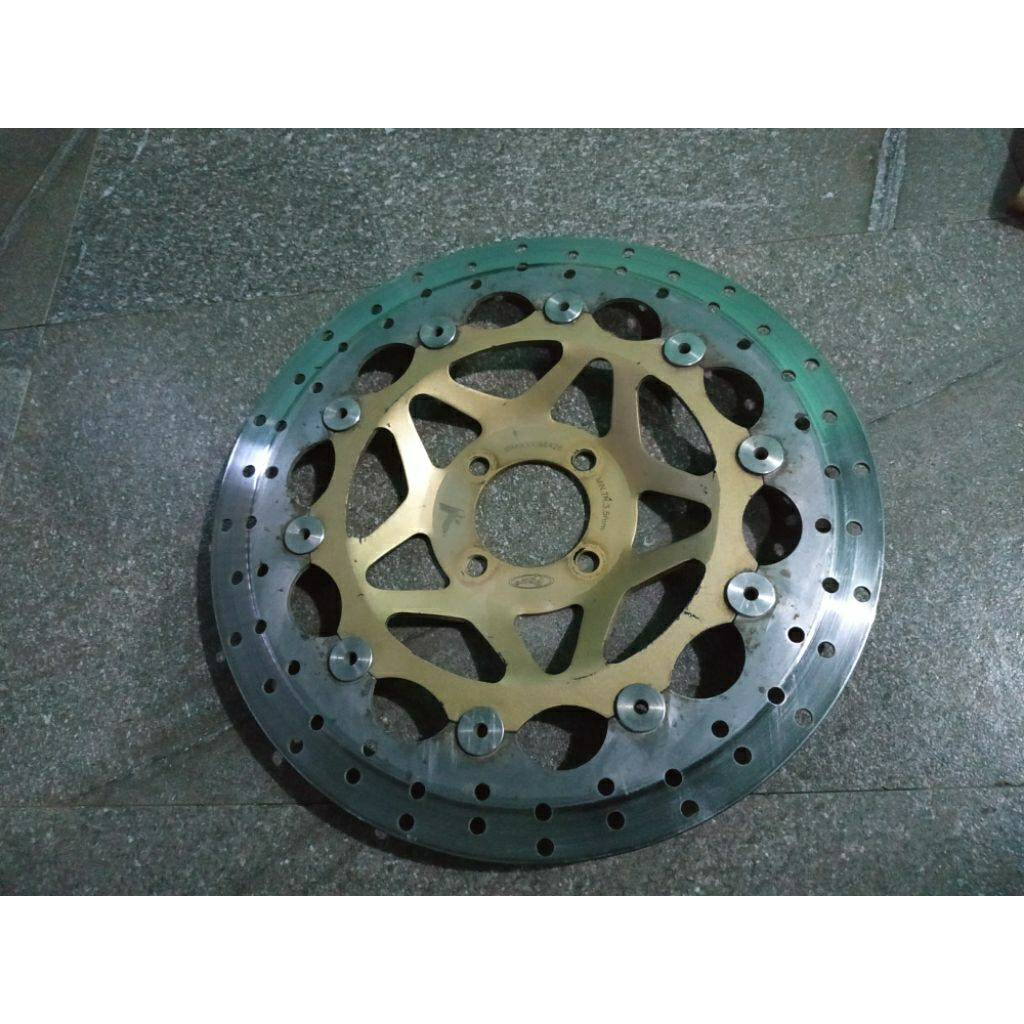 disk piringan disc cakram PSM floating cekung 320MM buat bebek Honda Kharisma supra x 125 KPH