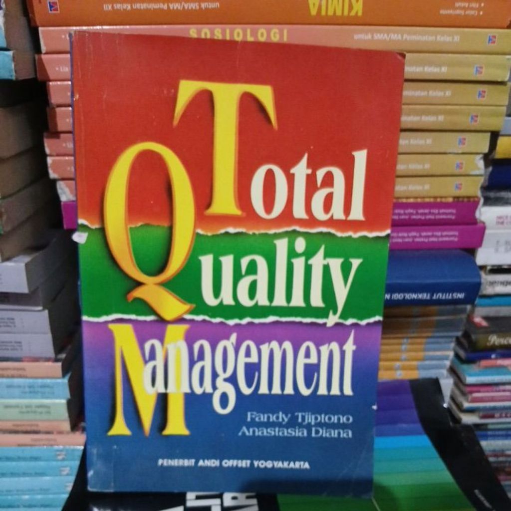 total quality management buku bekas Ex Perpus