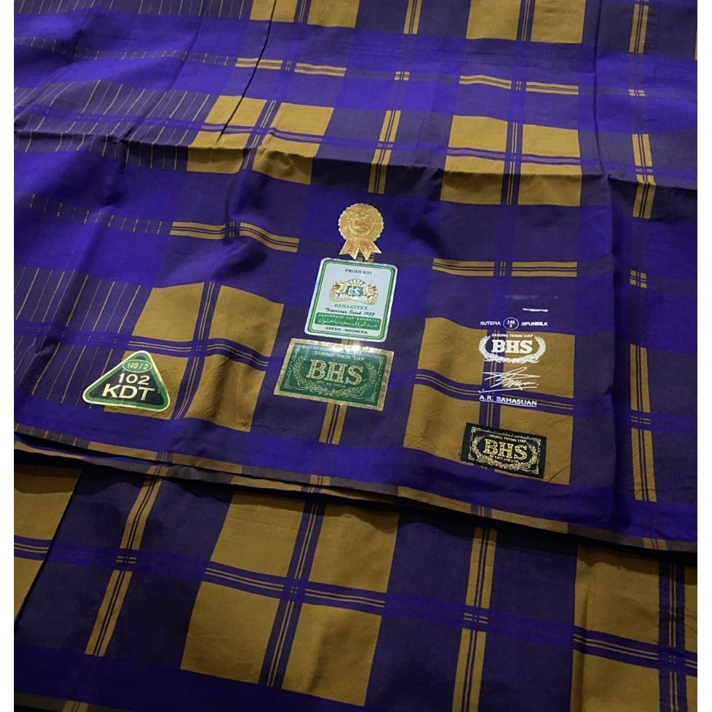 SARUNG BHS KDT FS full sutera sutra rare produk langka bahan koleksi kolektor