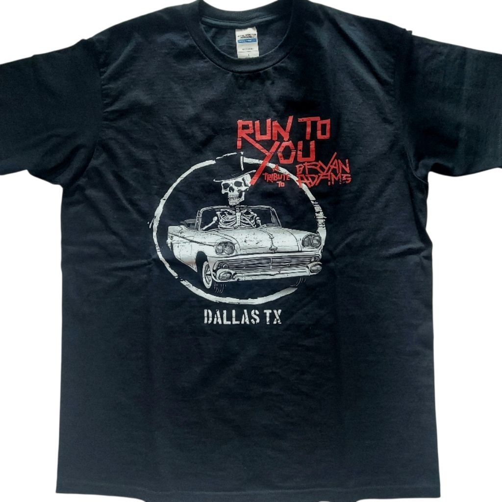 Tshirt Kaos Bryan Adams Roll With The Punches World Tour 2025 2026 Asia Jakarta Run To You Bryan Ada