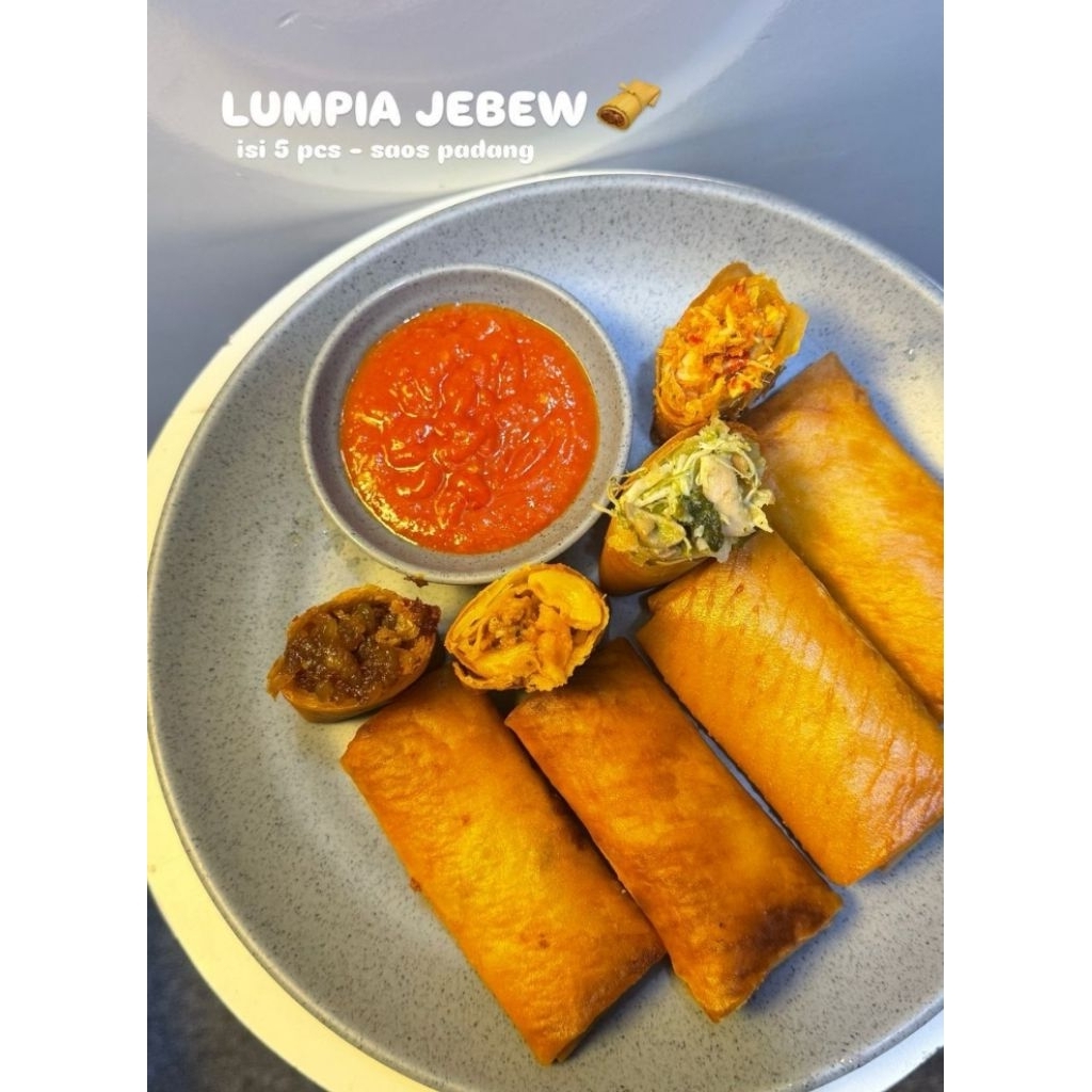 NEW LUMPIA JEBEW SAUS PADANG GENDUT VACUUMM