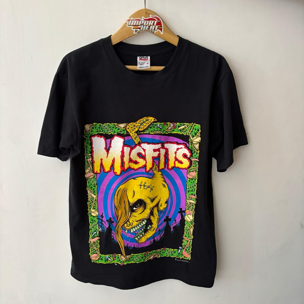 Anvil Misfits 25 Anniversary Vintage Tshirt