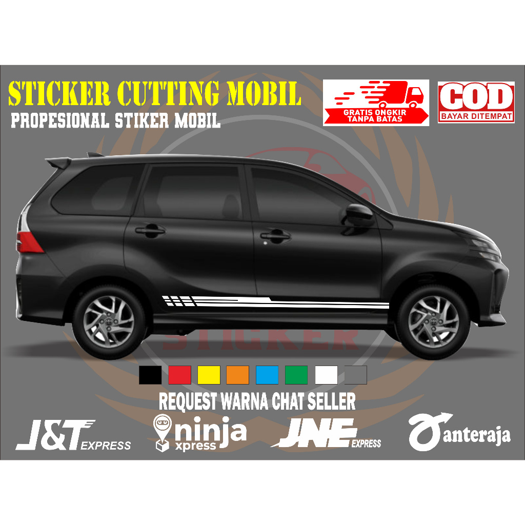 sticker mobil xenia sticker mobil daihatsu xenia sticker mobil xenia keren sticker variasi mobil