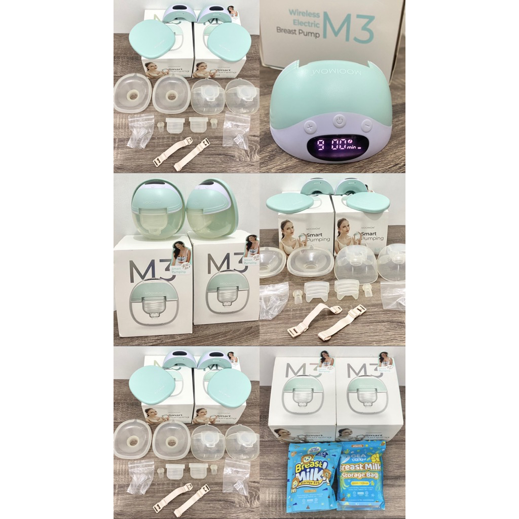 Preloved pompa asi handsfree mooimom m3 double pump