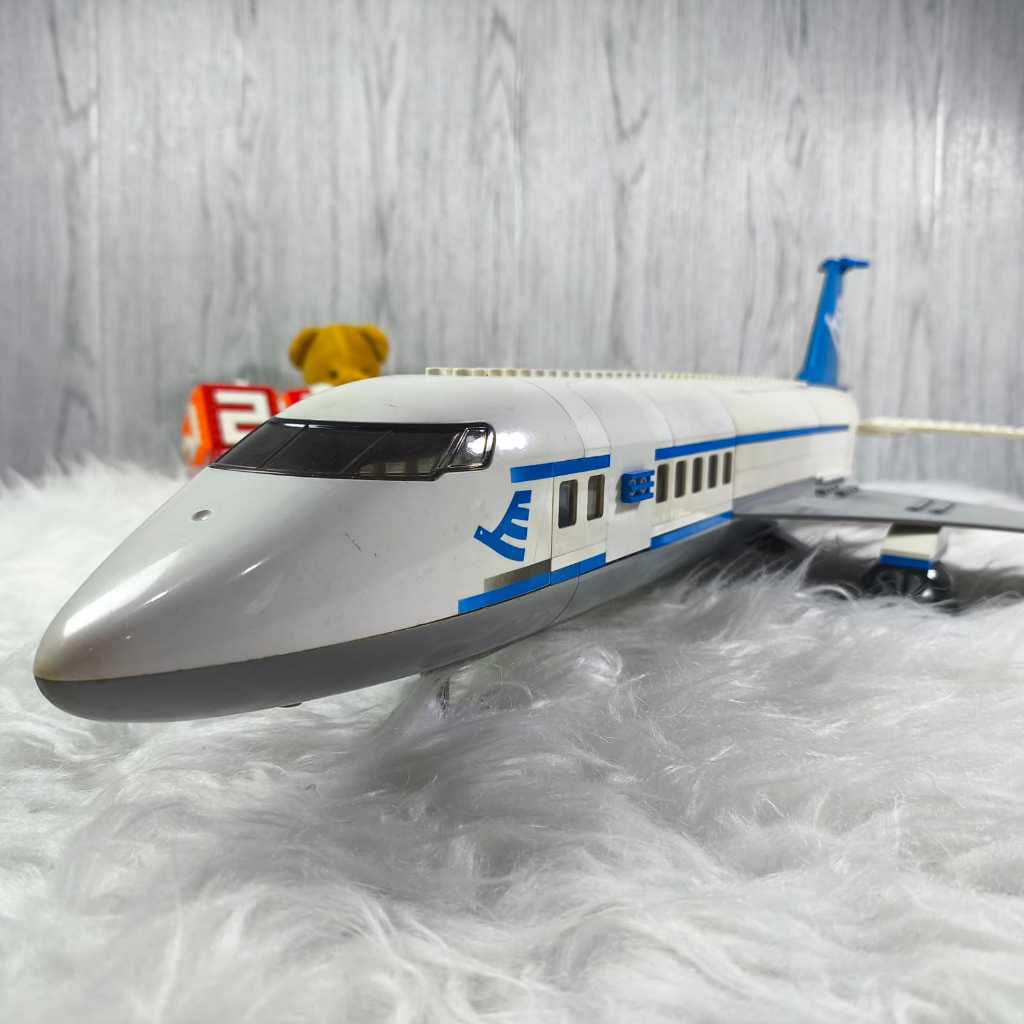 Lego MOC Airplane private jet / pesawat Jumbo Ori Original asli