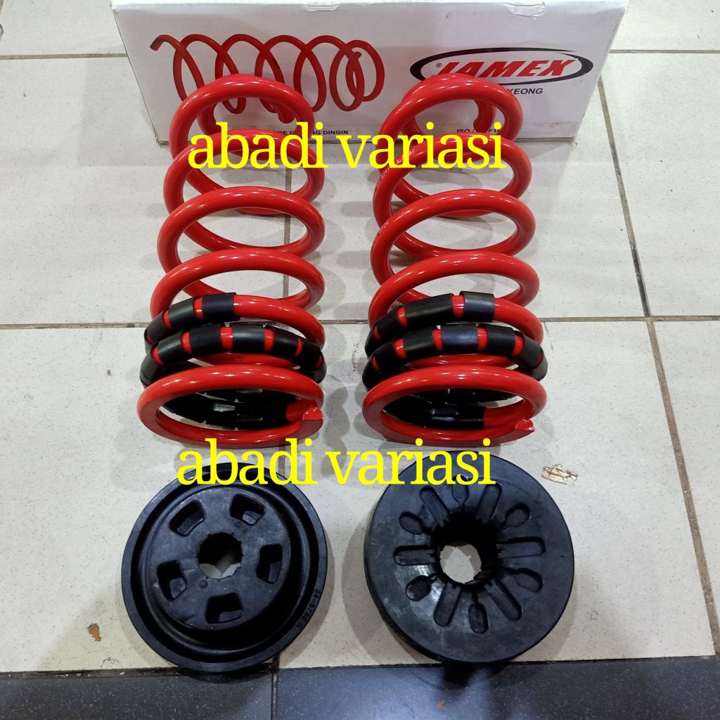 PER KEONG BELAKANG+KARET TATAKAN PER KEONG BELAKANG JAMEX RUSH/TERIOS 2008-2017