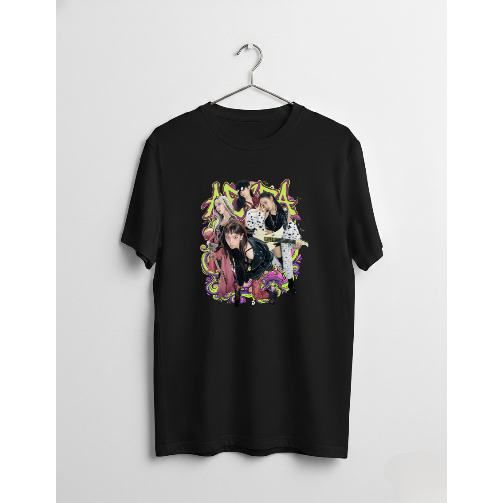 AESPA Purple Graffiti T Shirt