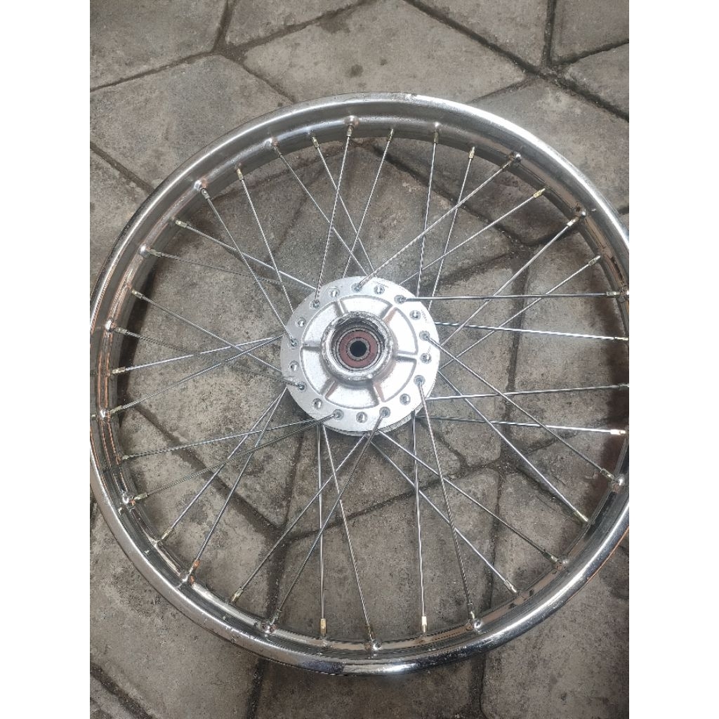 velg depan Mega pro gl Primus original