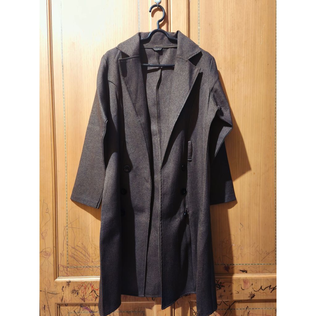 preloved blazer coklat