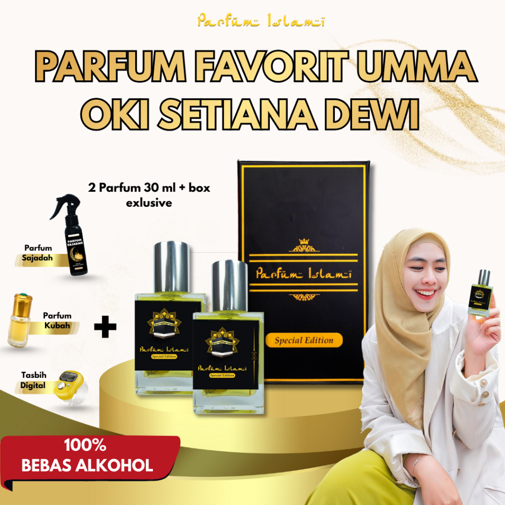PARFUM ISLAMI SPECIAL EDITION PAKET 30ML - Parfum Premium Favoritnya Para Artis Ustadz dan Ustadzah 