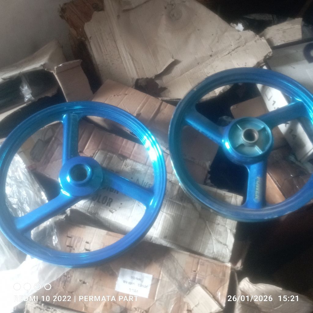 velg velk honda supra 100 supra x supra fit lama palang 3 cakram ring 17 uk 140 160 stok lama jadul 
