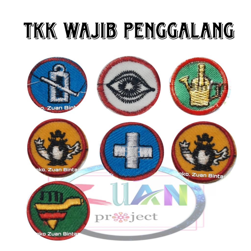 ATRIBUT TKK PRAMUKA PENGGALANG/TKK WAJIB PRAMUKA PENGGALANG PURWA