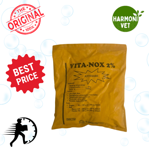 Vitanox-Premix 1kg Meningkatkan Berat Badan Mencegah Diare Unggas Babi Bebek Itik
