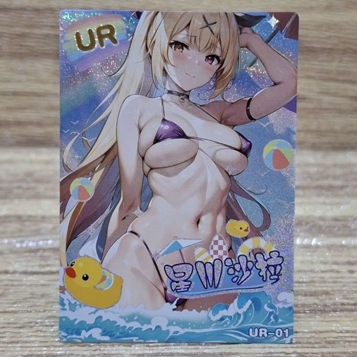 Kartu CCG Goddess Hololive Hoshikawa Sara UR 01