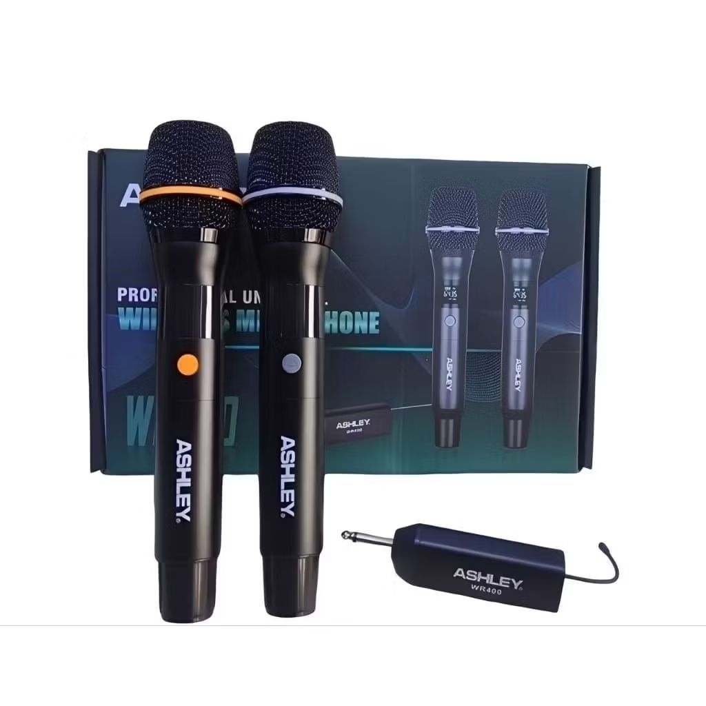 Mic Wireless Ashley WR 400 Original