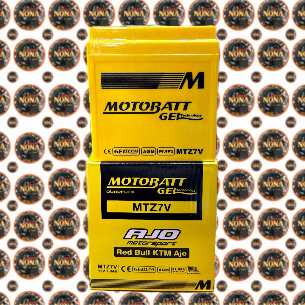 (Original Motobatt) MTZ7V Aki Motor Yamaha Nmax Old/Lama Aerox 155 Old Lexi Old R25 Mt25 CBR150 CBR2