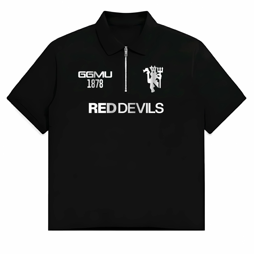 POLO SHIRT WITHINTHESCOPE 04 | MANCHESTER UNITED | Kaos polo | Polo zipper