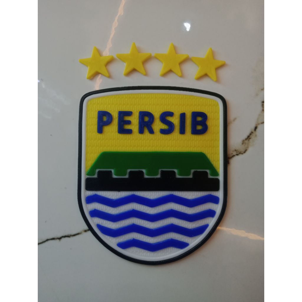 logo persib patch rubber timbul 2026