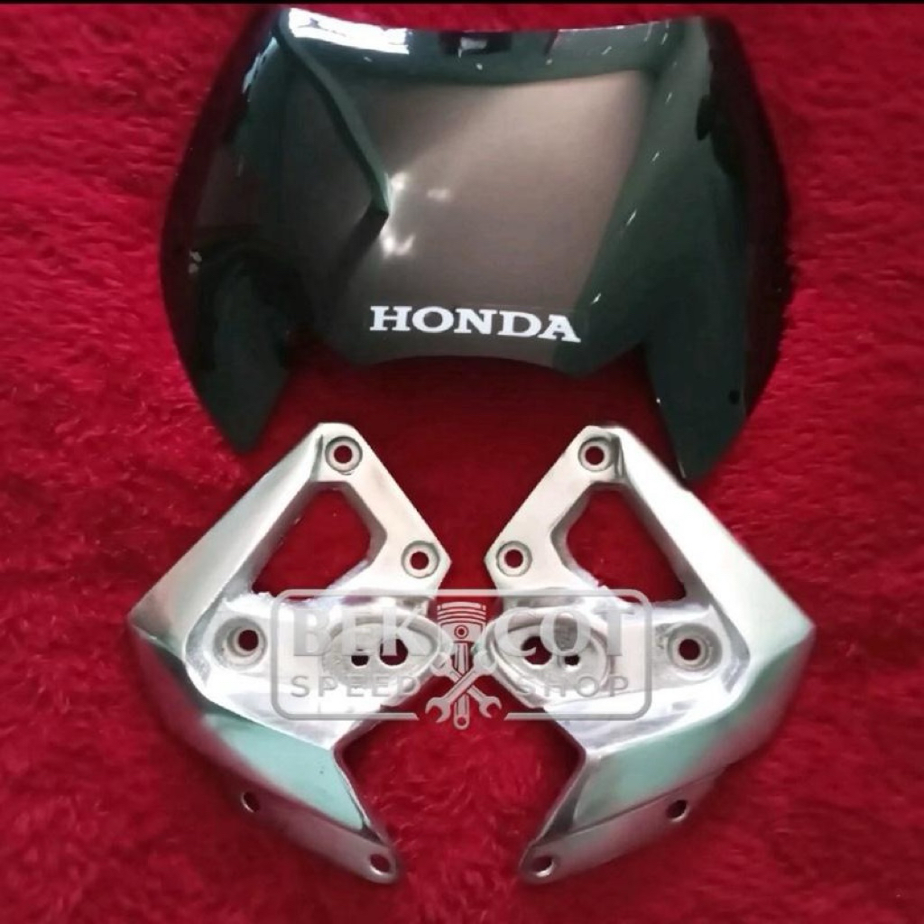 VISOR TIGER TIREV TEGER BARONG SET KUPINGAN BARONG MODEL ORI untuk Honda dengan Desain Elegan dan Ta