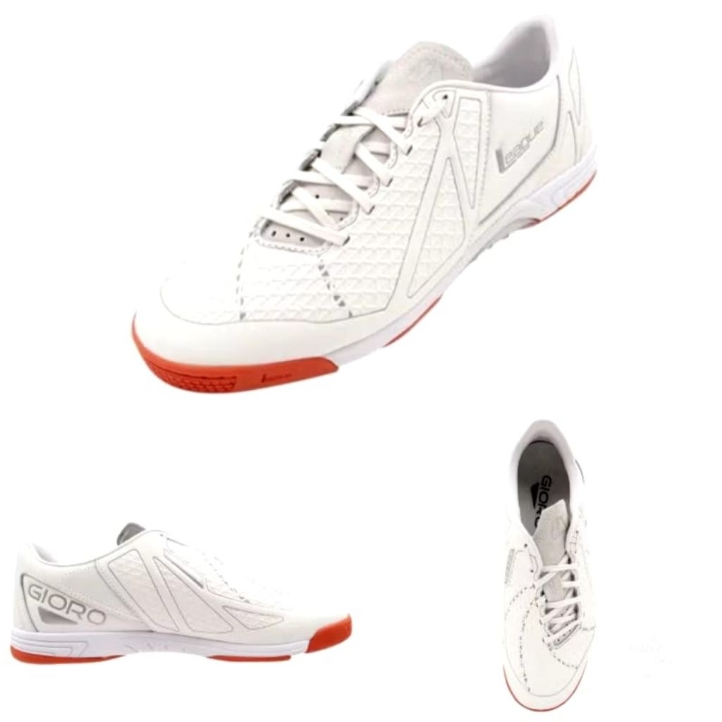 Sepatu League Futsal Putih Gioro III Street Elite Olahraga Cowo Pria Original New 2023