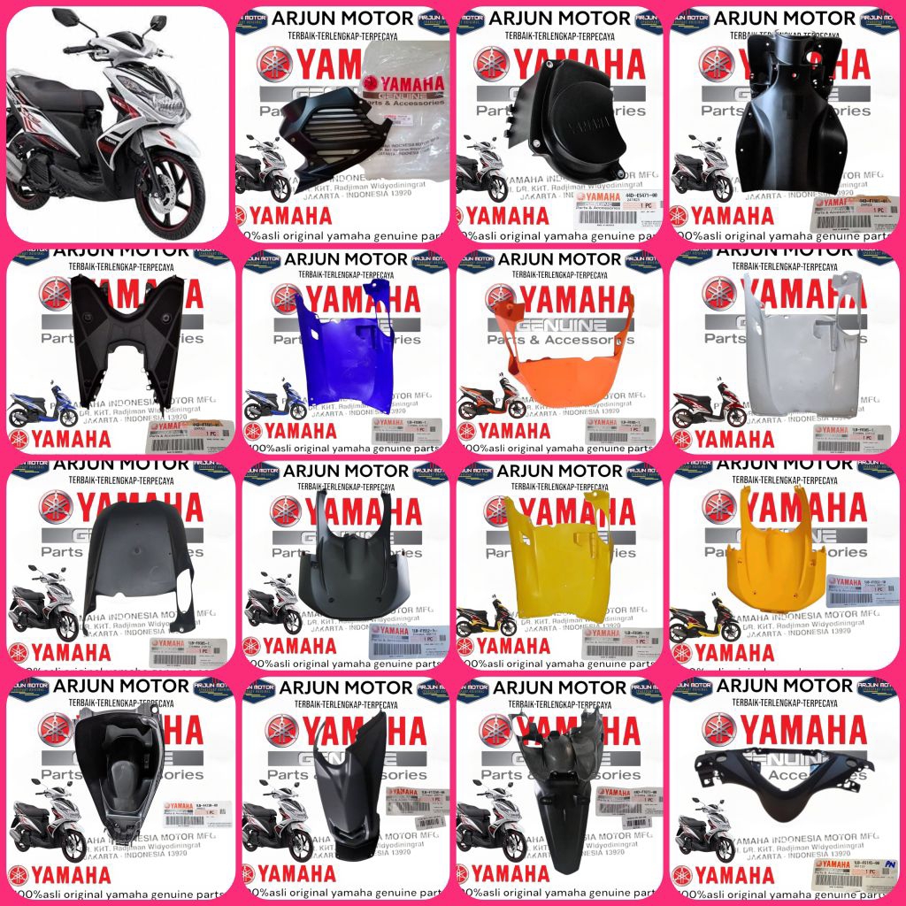 COVER BODY BODI KASAR VARIASI XEON RC125 FI XEON RC ORIGINAL YAMAHA