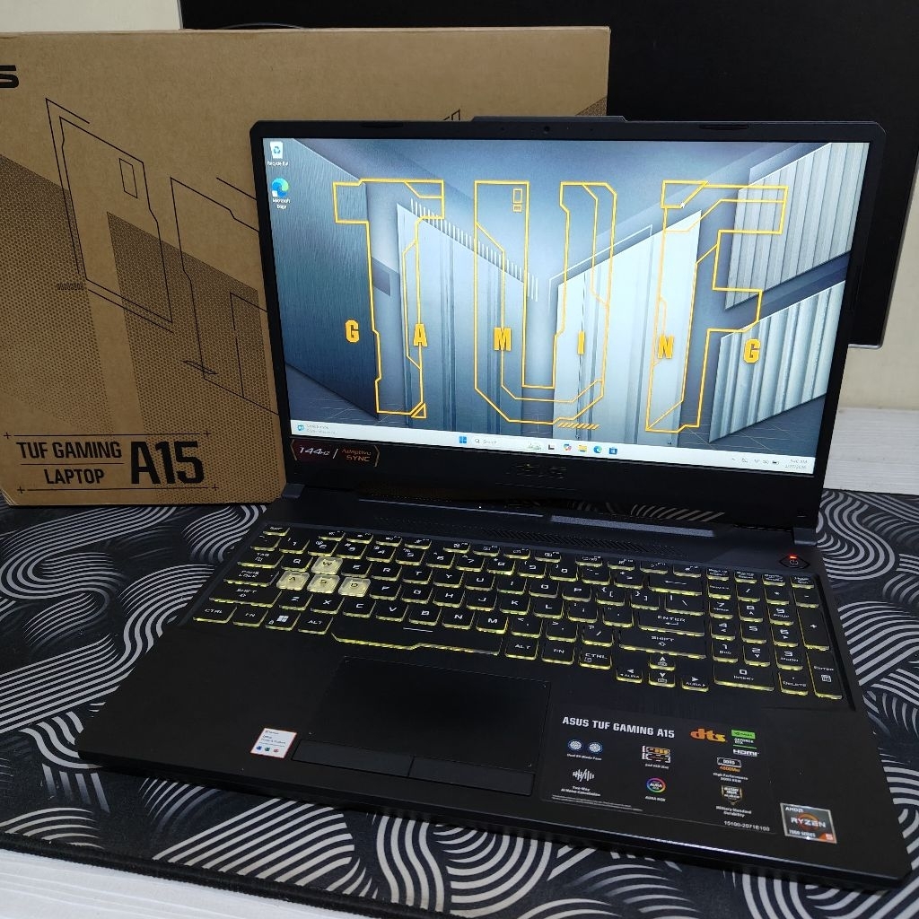Asus TUF A15 FA506NF Ryzen 5 7535hs RTX2050 8/512 Garansi Resmi