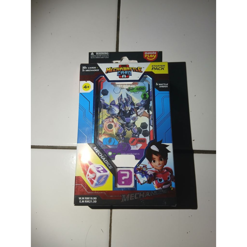 Starter Pack Mechamato Mechabattle Card 18 kartu