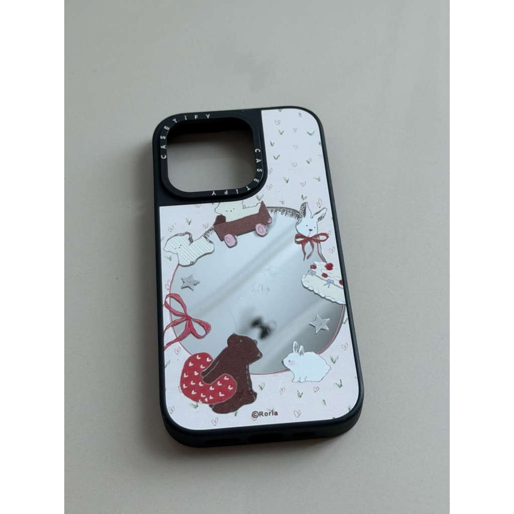 casetify mirror glass iphone 14pro preloved