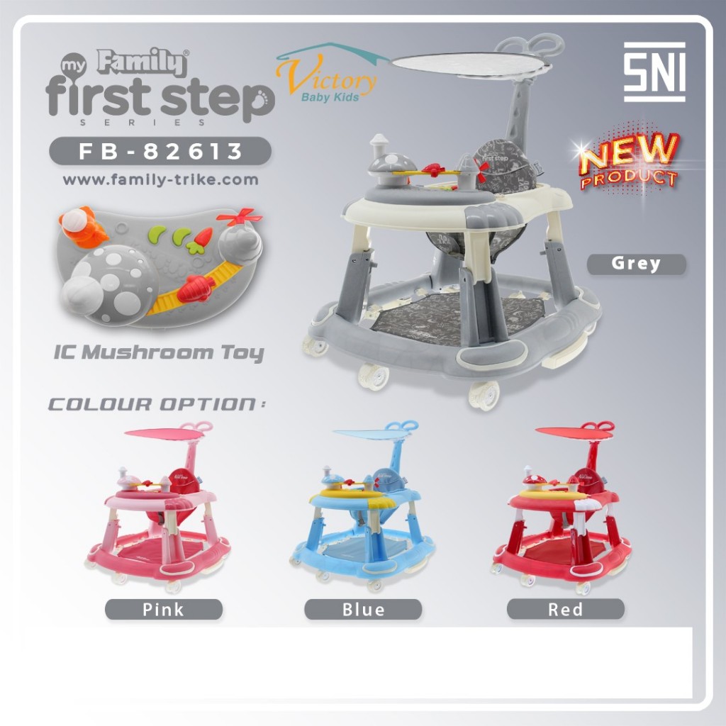 Baby Walker Family First Step 82613 - Kereta Dorong Bayi