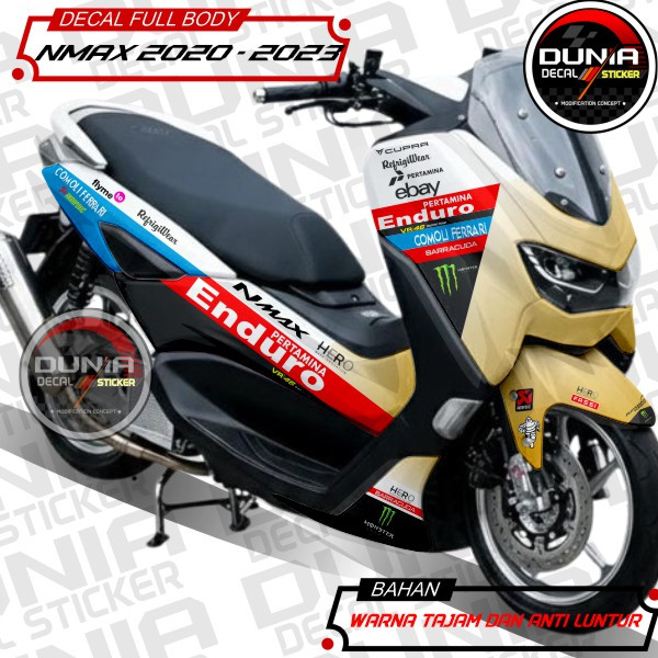 Decal Nmax New polos Stiker Motor Nmax 155 2020-2023 full body yamaha nmax connected sticker motor n