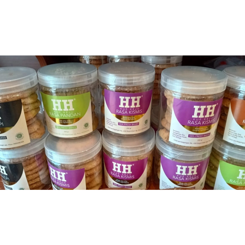 KUE HH BAGAN SIAPI API KUE KEJU RASA KISMIS PANDAN CIU KA SO CHUI KAO SO HAMPERS IMLEK