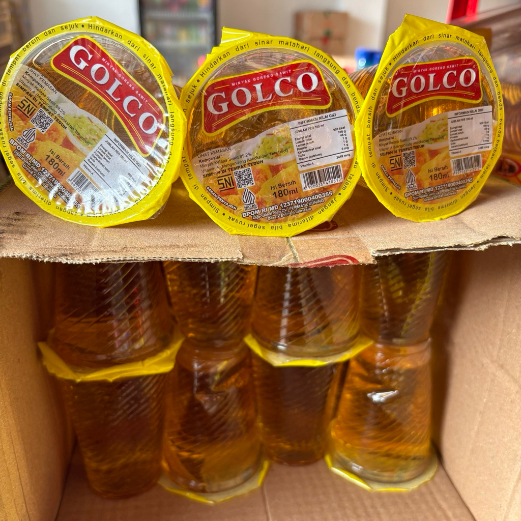 Minyak Golco Gelas 180ml (1PCS)
