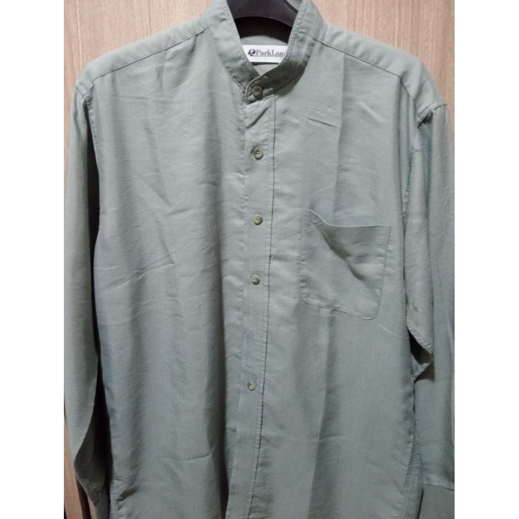 kemeja Shanghai parkland size M