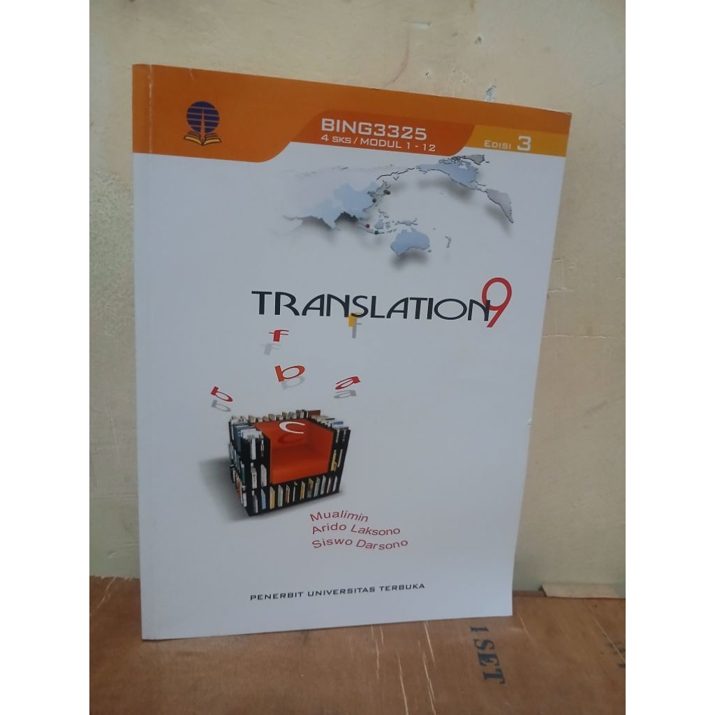 Buku Materi Pokok (BMP)/Modul Universitas Terbuka (UT) Prodi Sastra Inggris