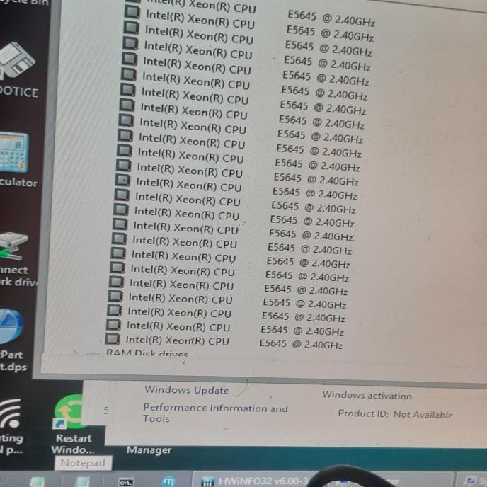 Server Rakitan Intel S5500BC 2U