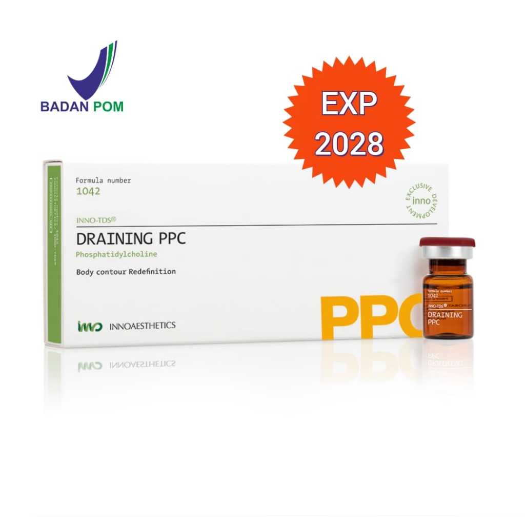Inno TDS Draining PPC Inj Slimming Kurus Penghancur Lemak Pelangsing Tubuh