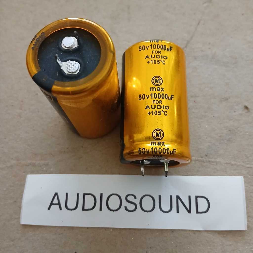 ELCO 10000uf 50v MAX GOLD FOR AUDIO ORIGINAL ISI FULL 10.000uf 50v