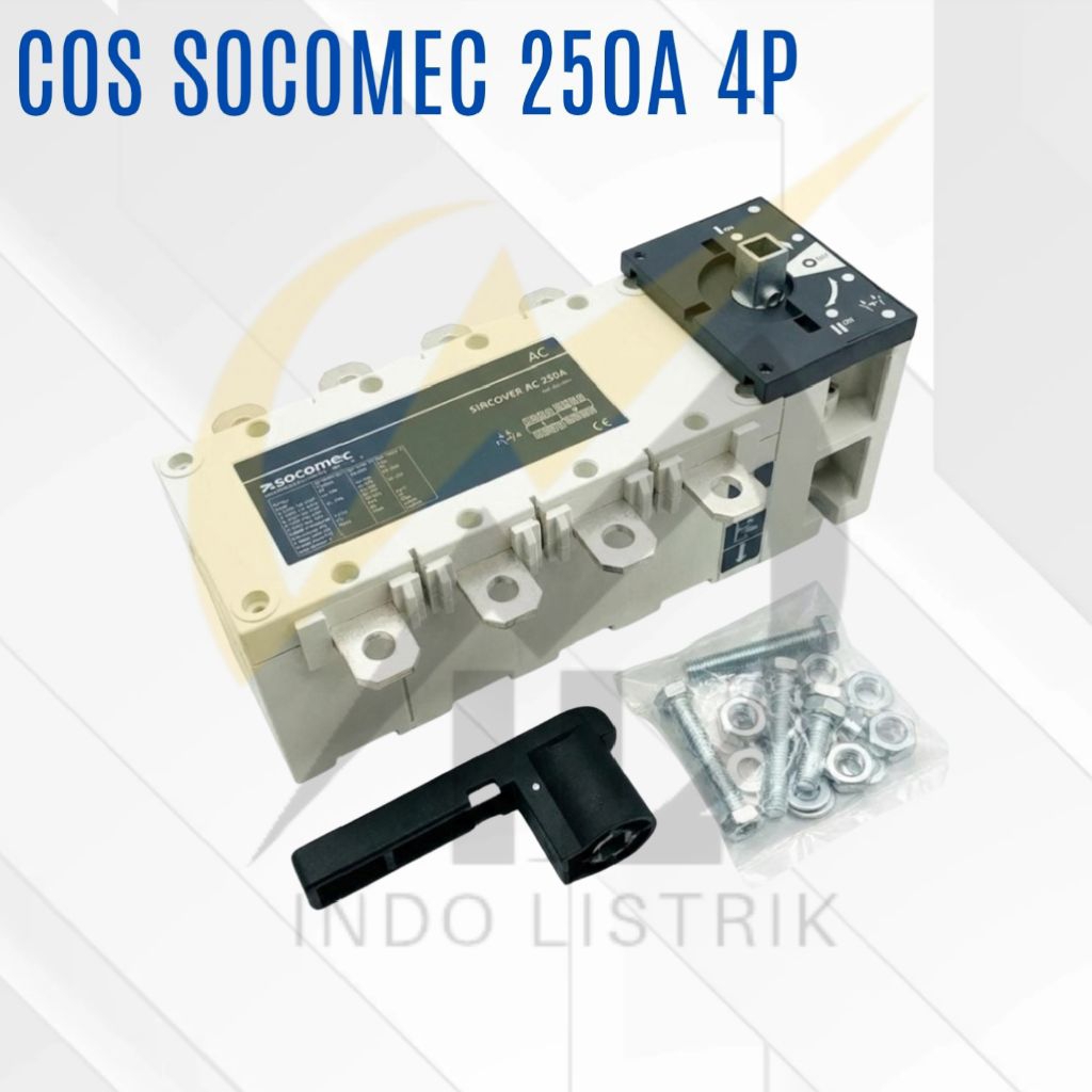 Cos Socomec 250A 4P Cos Socomec 250A 4 Phase