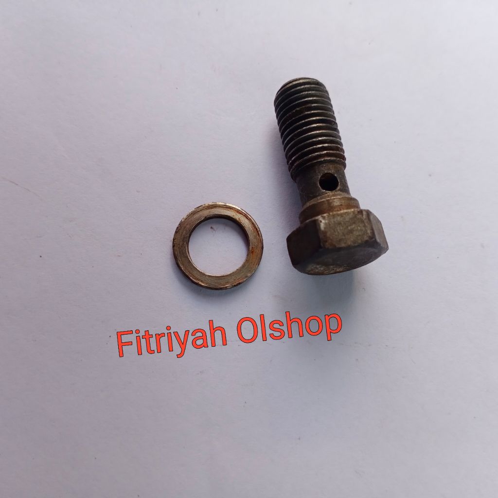 Baut Kaliper Rem Cakram Binter Merzy KZ200 Baut Selang Rem Depan Kawasaki Binter Mercy KZ 200 Origin
