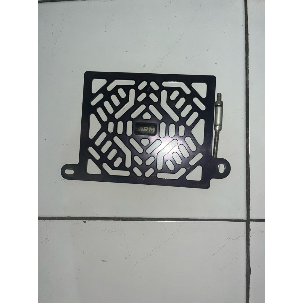 Cover radiator aerox new merek arm