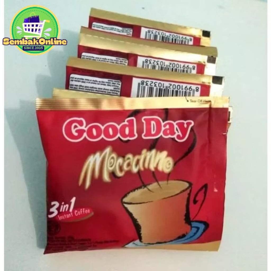 SEMBAKONLINE // 1  RENCENG ISI 10 ALL VARIAN KOPI GOOD DAY // KOPI GOOD DAY // VANNILA LATTE // COOL