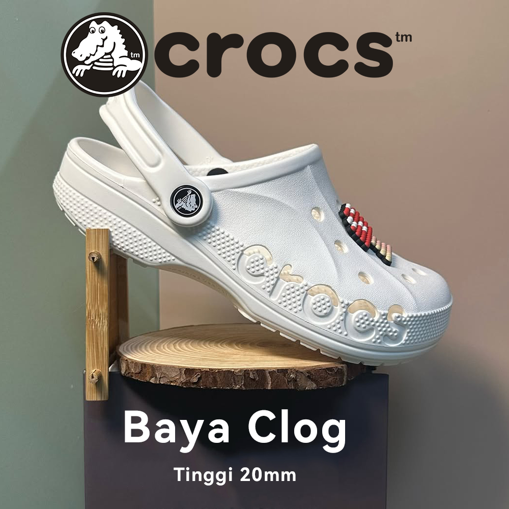 [COD]Crocs Baya Clog/Pria man dan Wanita Anti Air Cross Baya Clog Sangal/100% ORI CROCS Unisex Sanda