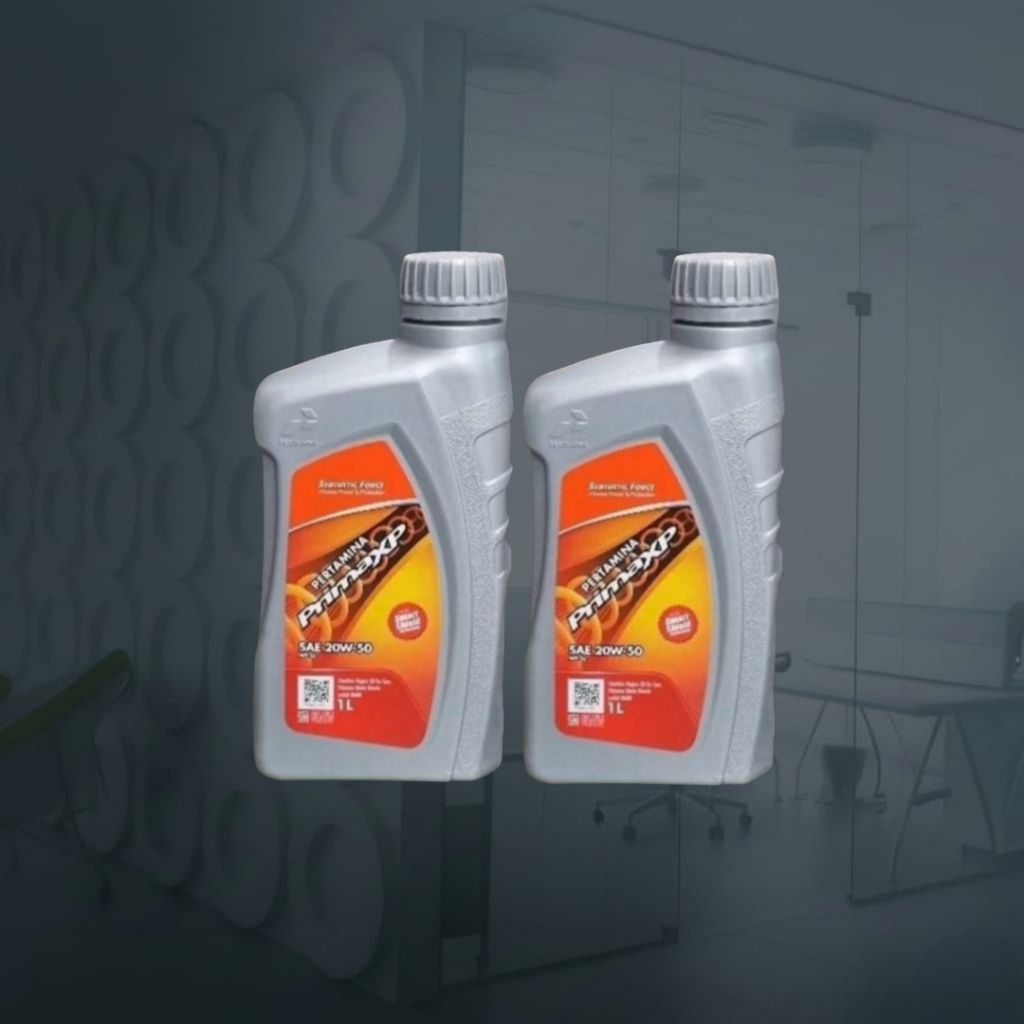 ( PAKET 2 BOTOL ) OLI PRIMA XP 1 LITER SAE 20W-50
