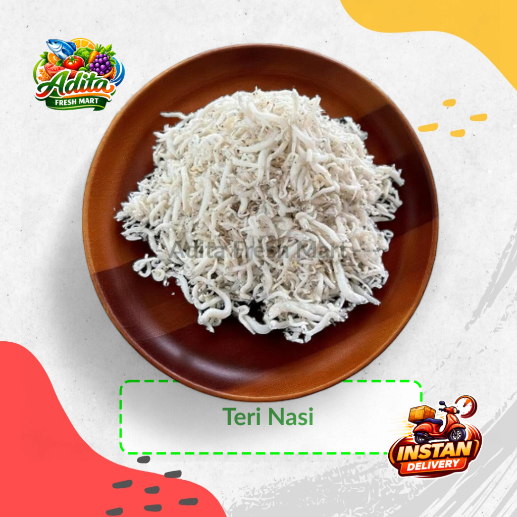 Teri Nasi | Teri Medan | Teri Medan Kering