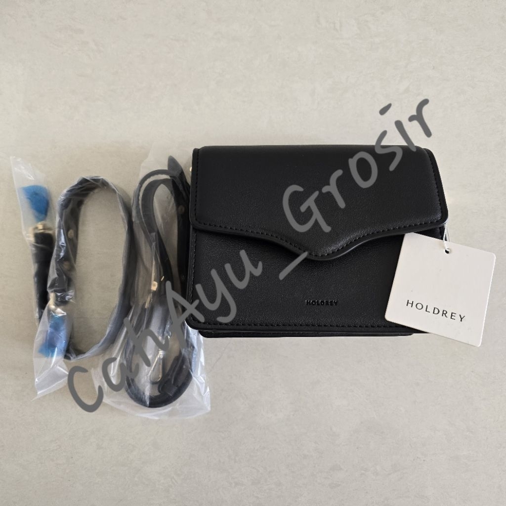Holdrey - ALBA Bag MEDIUM - Black / Hitam - BARU