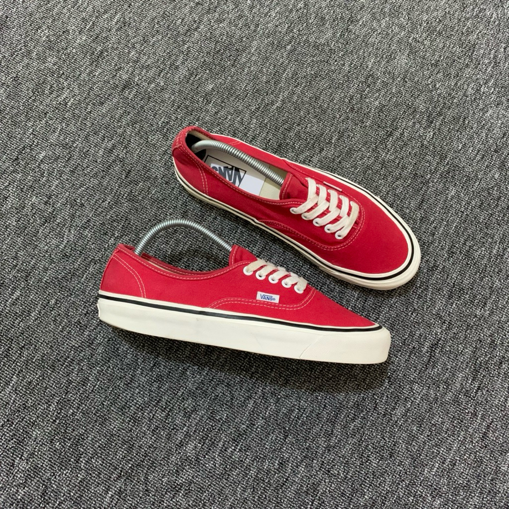 vans authentic 44 dx anaheim red