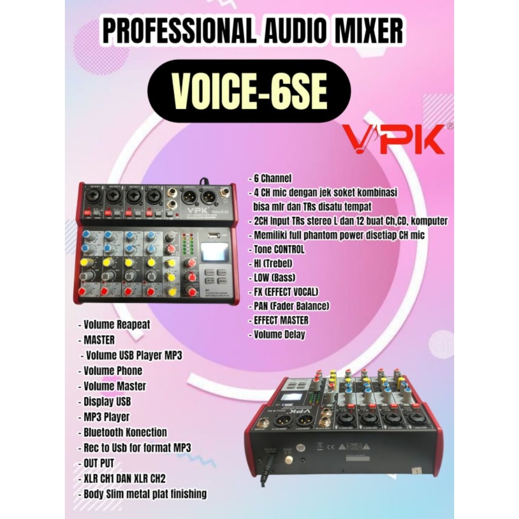 Mixer VPK Voice-6SE Original