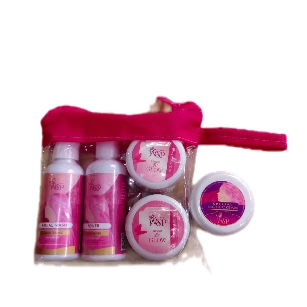 WSP - WSP GLOW TERBARU - PAKET PLEK WSP GLOW ORIGINAL BPOM