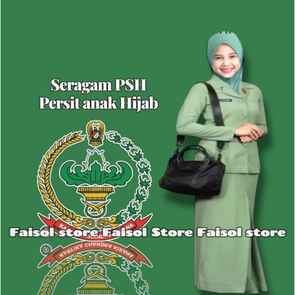 SERAGAM PSH PERSIT HIJAB ANAK PEREMPUAN/ BAJU PSH PERSIT ANAK CEWEK PAUD, TK, SD BAHAN OXFORD