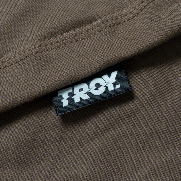 Troy Company Tshirt Maple Brown New History - Kaos Lengan Pendek Kaos Coklat Maple MTD 2848